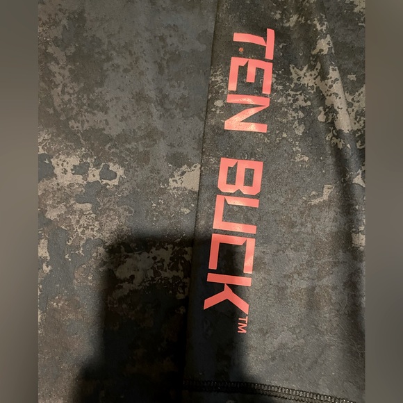 Men’s Ten Buck camo 1/4 zip tech 100% poly fleece shirt NWT size 2XL | hunting | - Picture 8 of 8